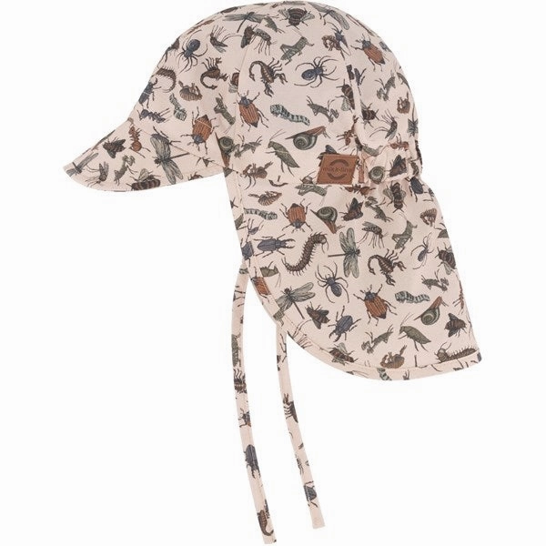 Mikk-Line Sun Hat AOP Doeskin