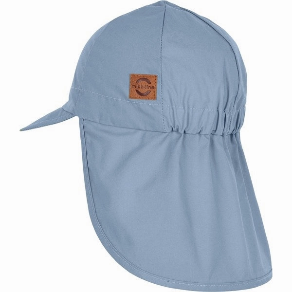 Mikk-Line Sun Hat Solid Faded Denim
