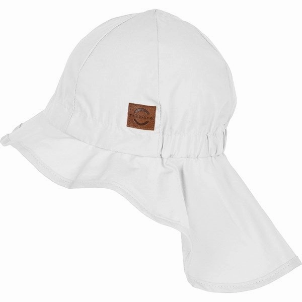 Mikk-Line Sun Hat Solid White