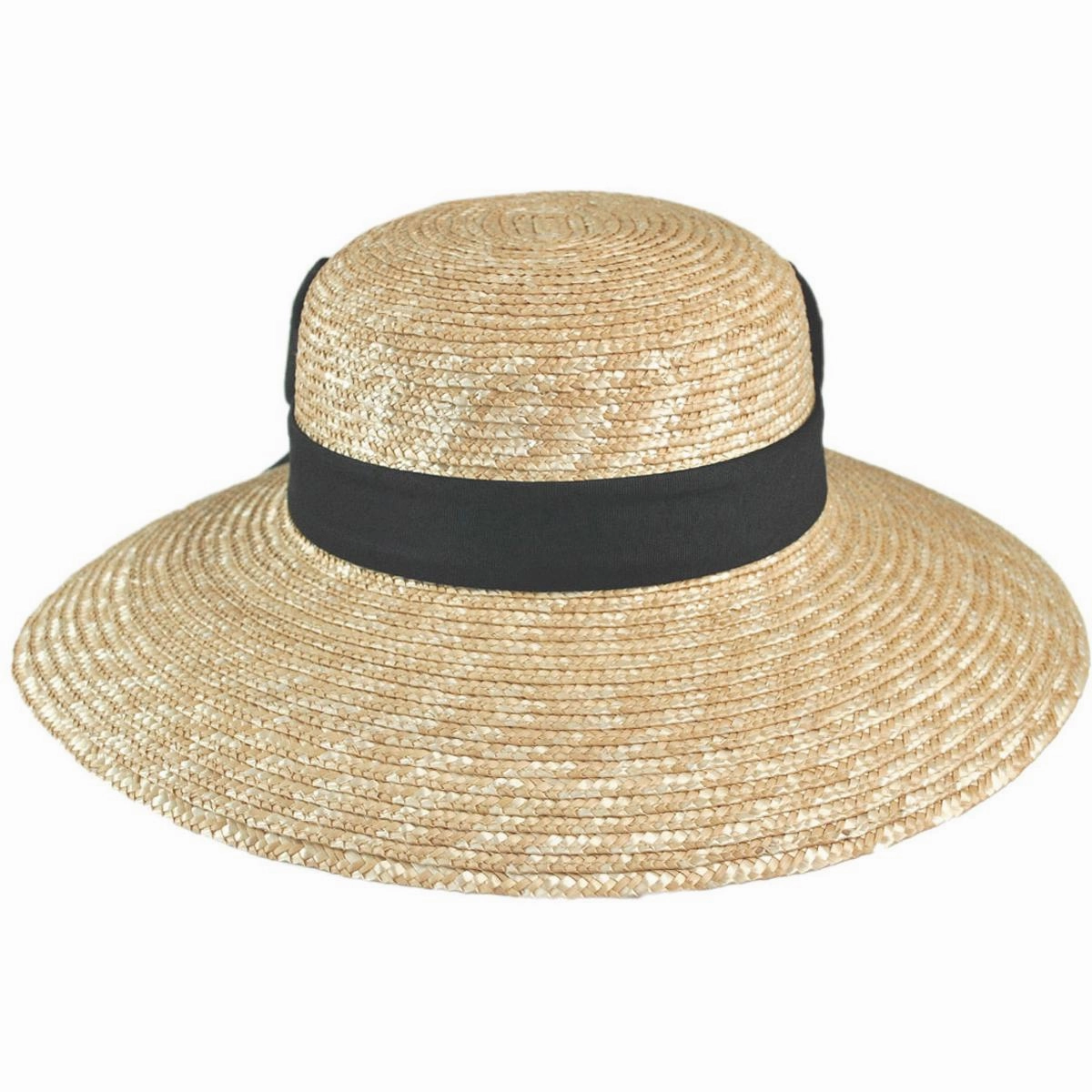 Milan Straw Boater Sun Hat