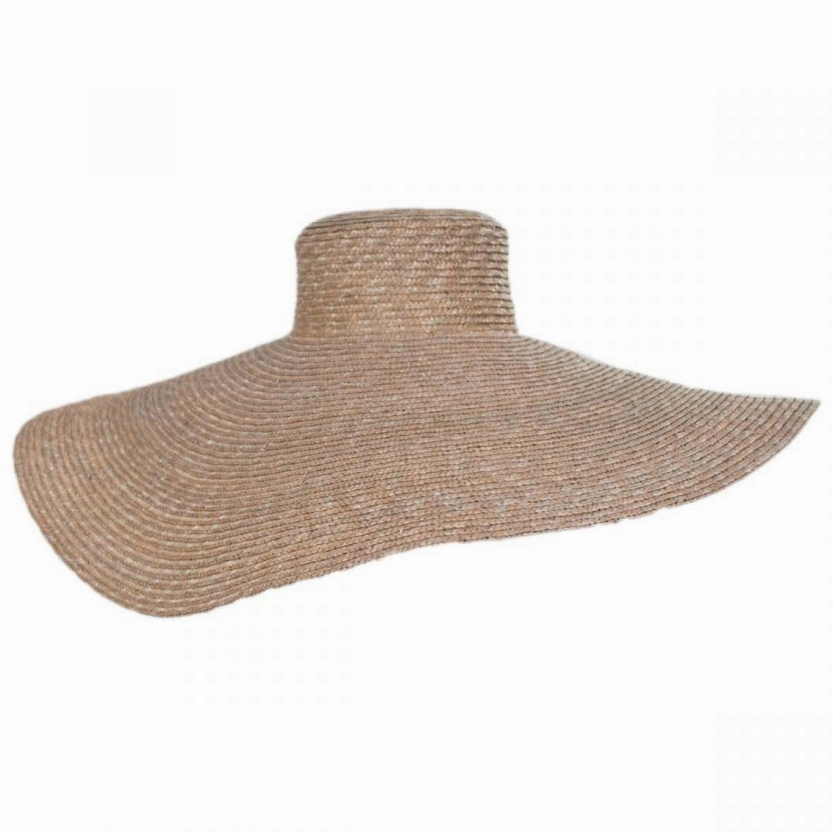 Milan Wheat Straw Boater Hat
