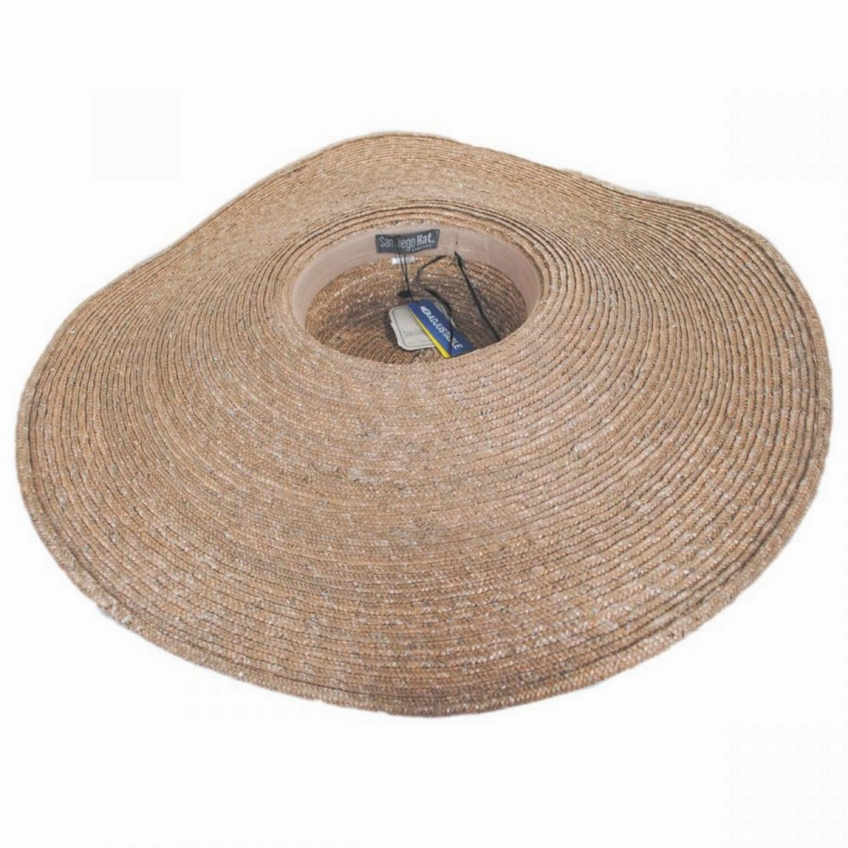 Milan Wheat Straw Boater Hat