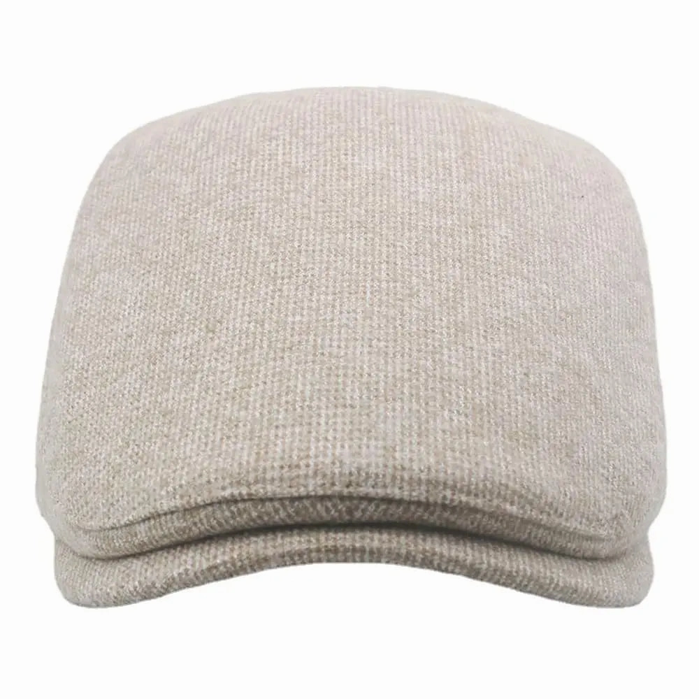 Milano Plain Cotton Flat Cap