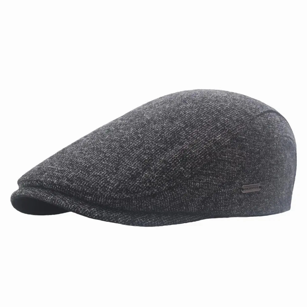 Milano Plain Cotton Flat Cap