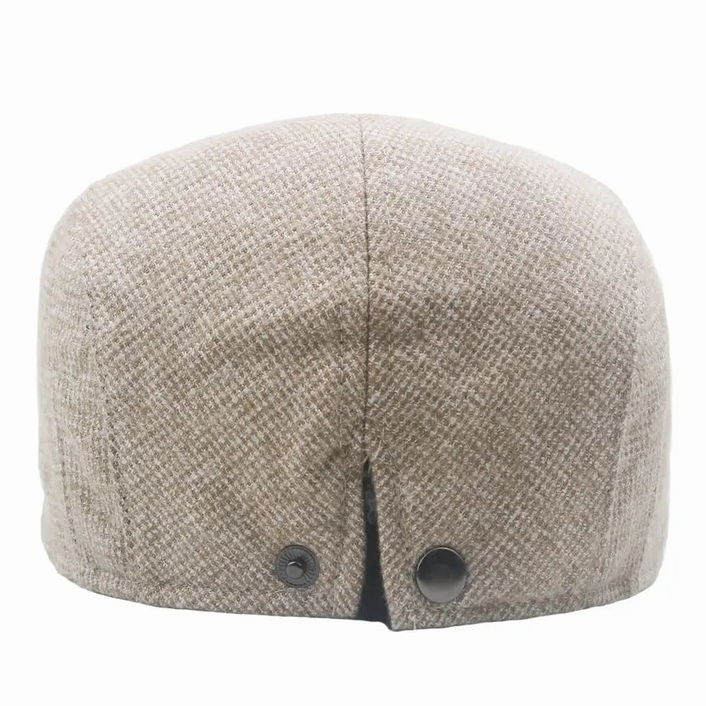 Milano Plain Cotton Flat Cap