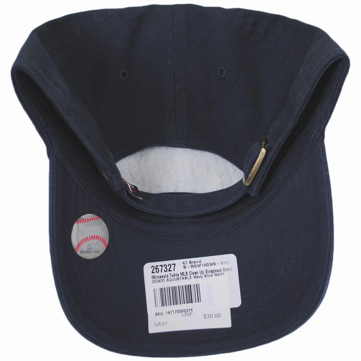 Minnesota Twins MLB Clean Up Strapback Baseball Cap Dad Hat