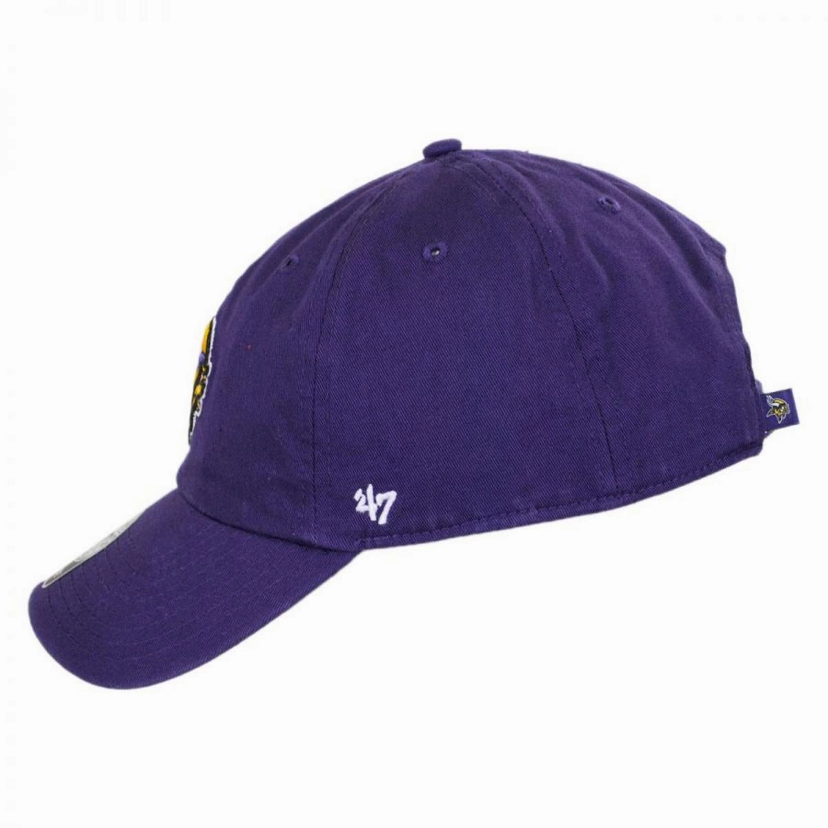 Minnesota Vikings NFL Clean Up Strapback Baseball Cap Dad Hat