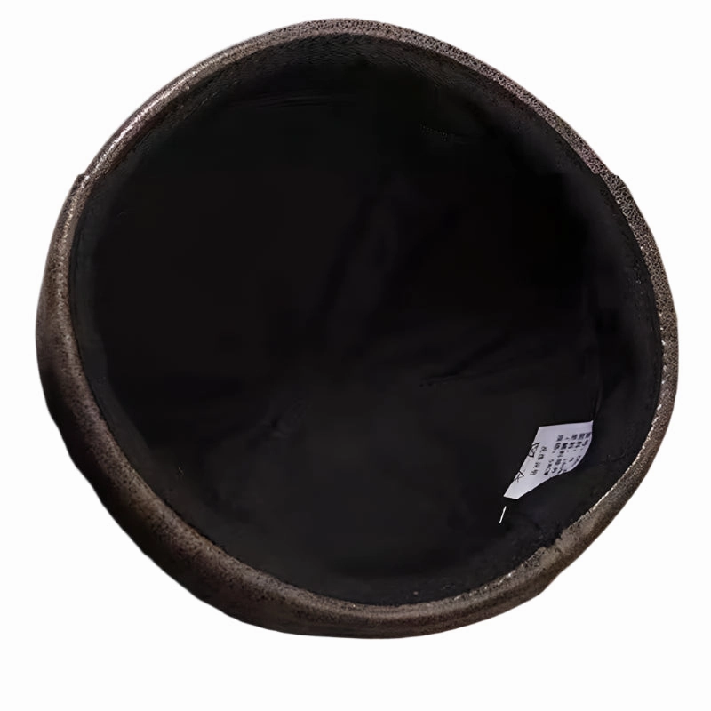 Minsk Vintage Genuine Leather Docker Cap