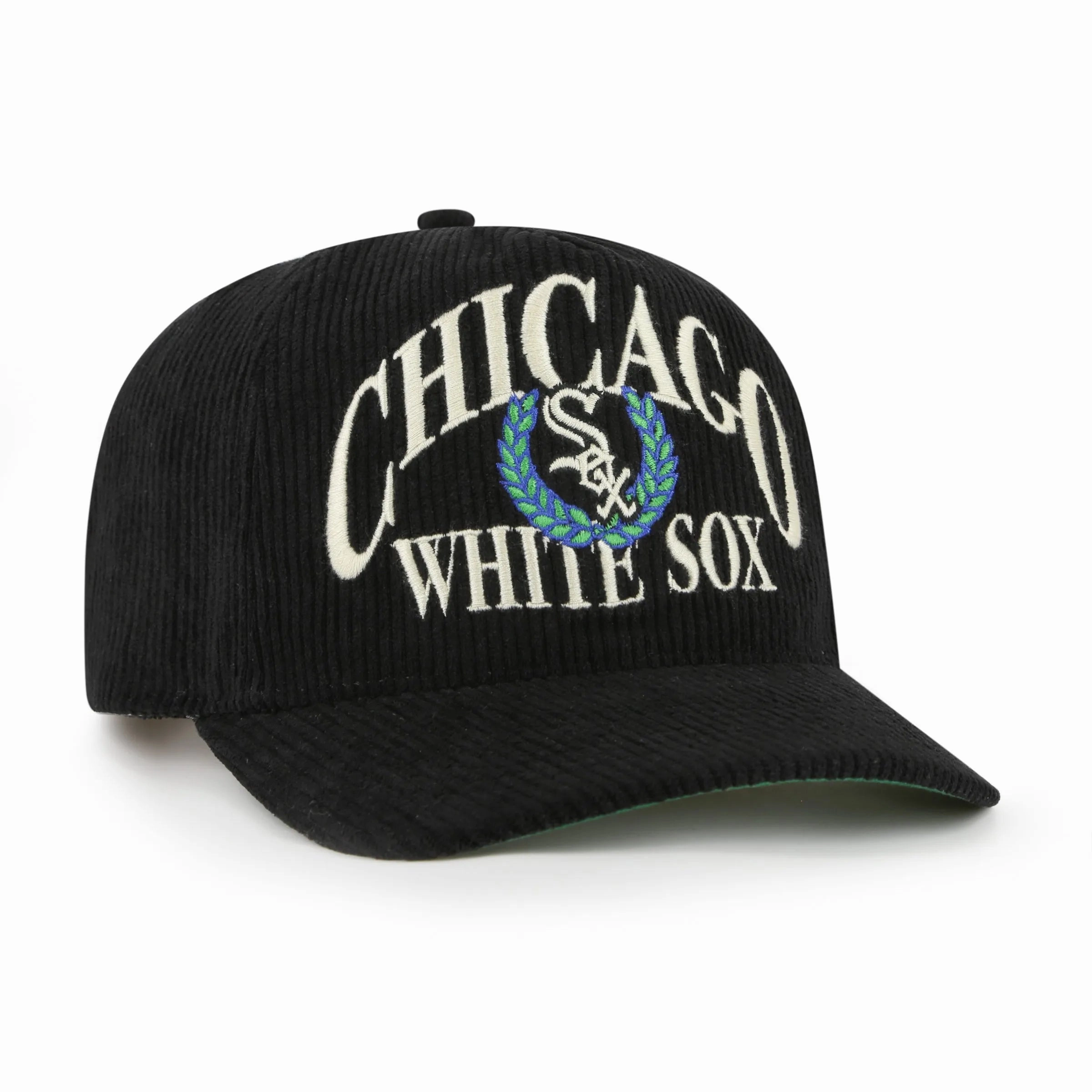 MLB CHICAGO WHITE SOX PITCHOUT 47 HITCH BLACK CAP