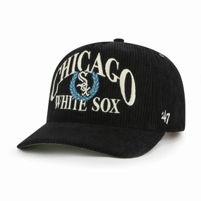 MLB CHICAGO WHITE SOX PITCHOUT 47 HITCH BLACK CAP