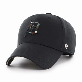 MLB DETROIT TIGERS DIGITAL STAR 47 MVP BLACK CAP
