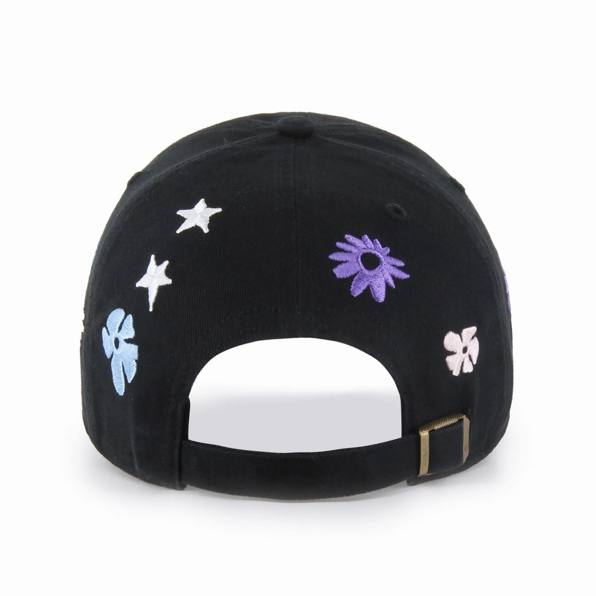 MLB LOS ANGELES DODGERS FLORA 47 CLEAN UP BLACK CAP