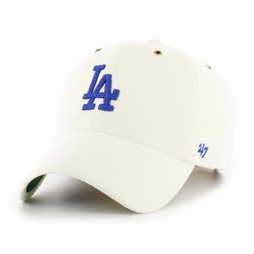 MLB LOS ANGELES DODGERS THIN CORD 47 CLEAN UP SANDSTONE CAP