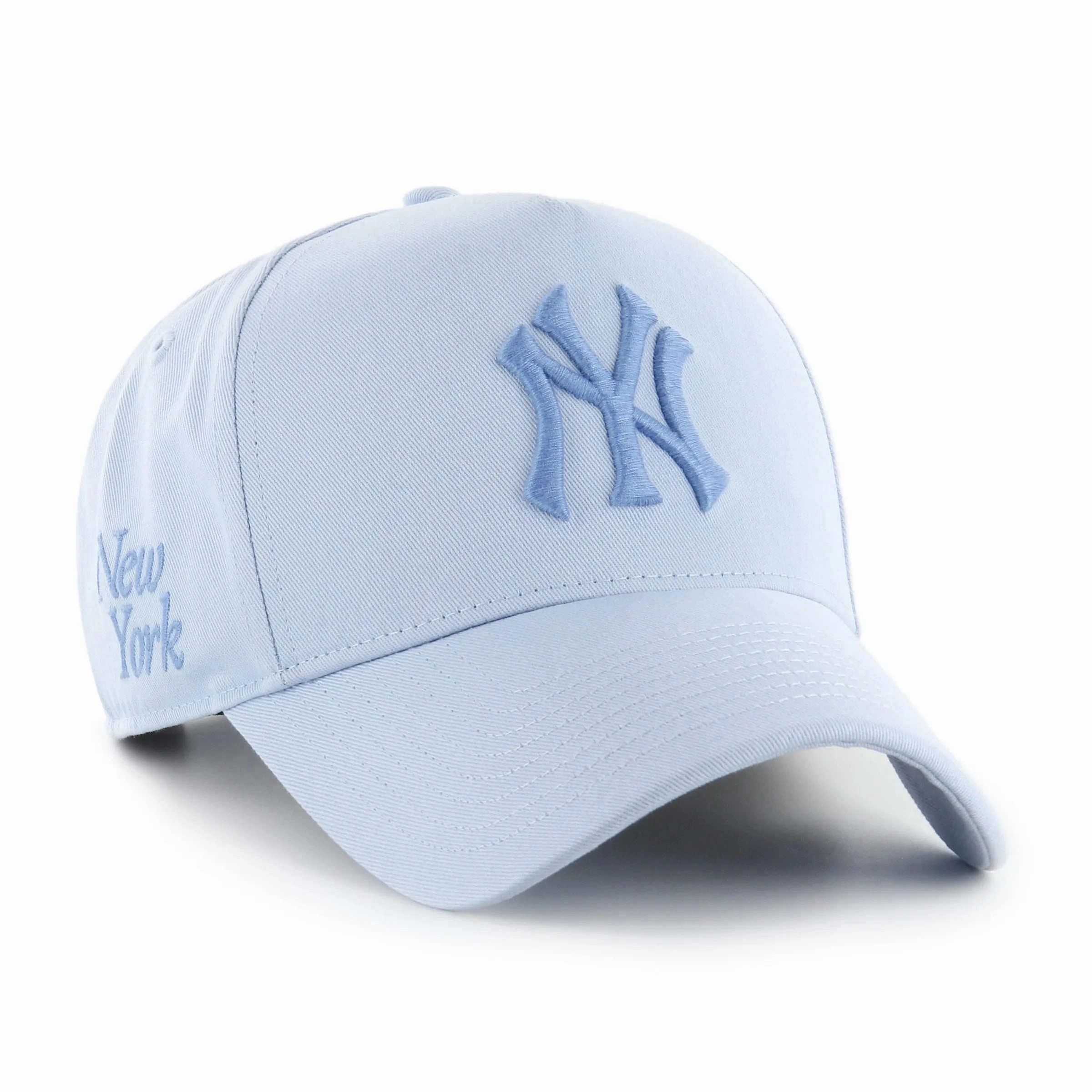 MLB NEW YORK YANKEES FOUNDATION 47 OFFSIDE DT ICE BLUE CAP