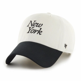 MLB NEW YORK YANKEES FOUNDTATION SCRIPT TT 47 CLEAN UP TWO TONE CAP