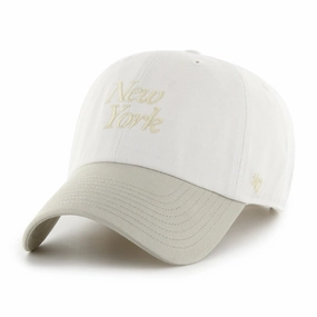 MLB NEW YORK YANKEES FOUNDTATION SCRIPT TT 47 CLEAN UP TWO TONE CAP