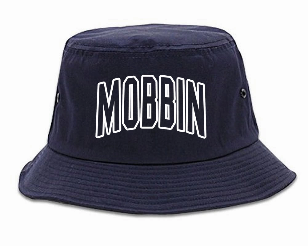 Mobbin Outline Squad Mens Bucket Hat