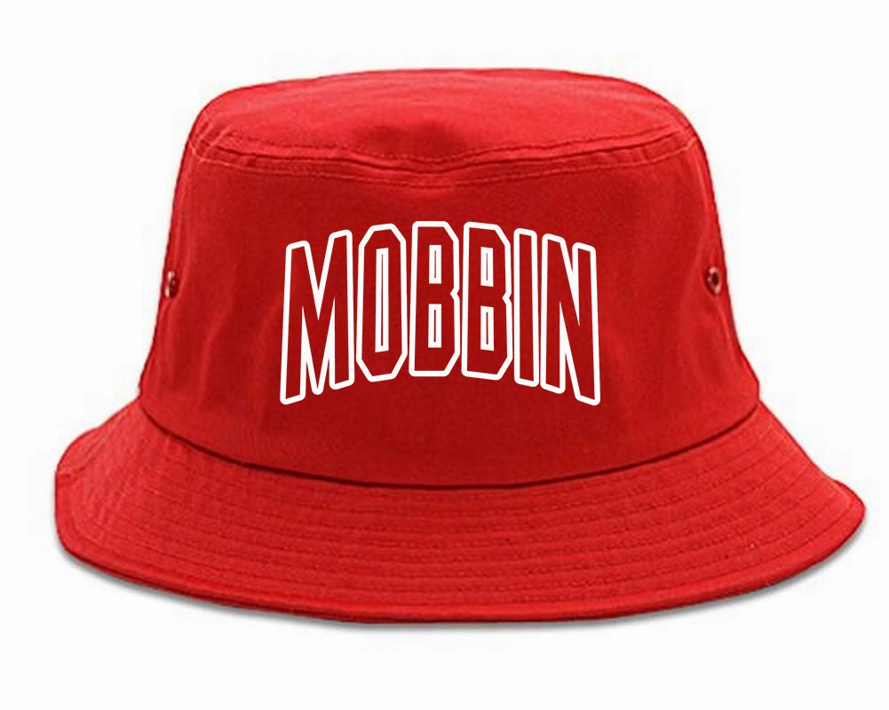 Mobbin Outline Squad Mens Bucket Hat