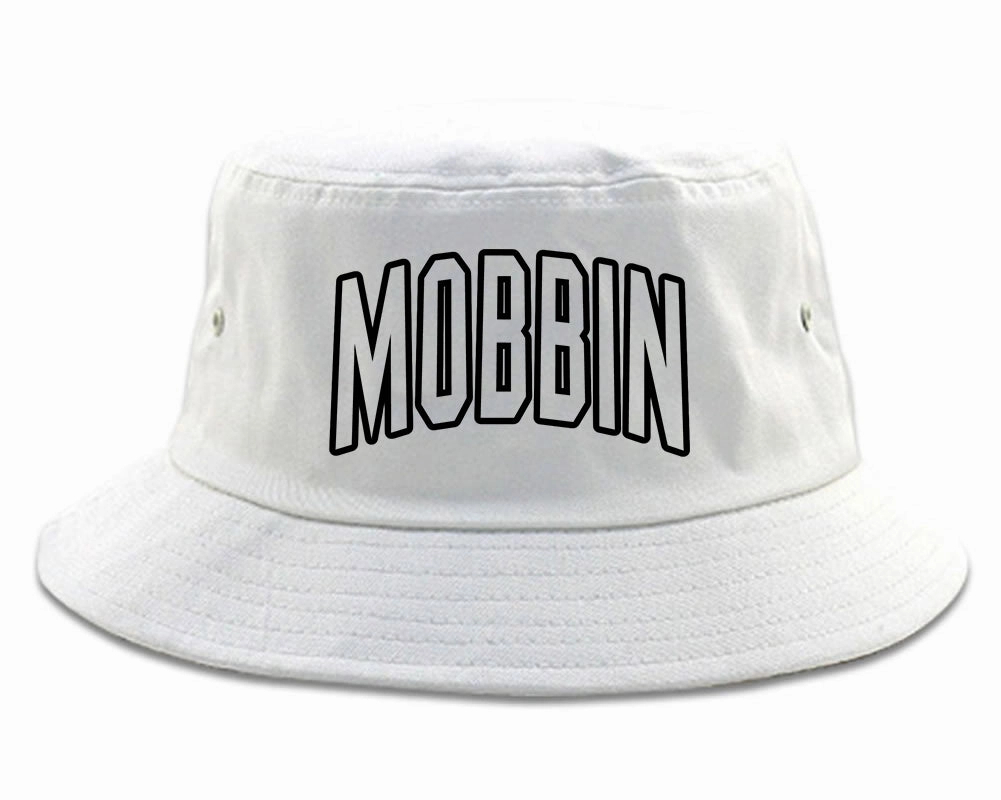 Mobbin Outline Squad Mens Bucket Hat