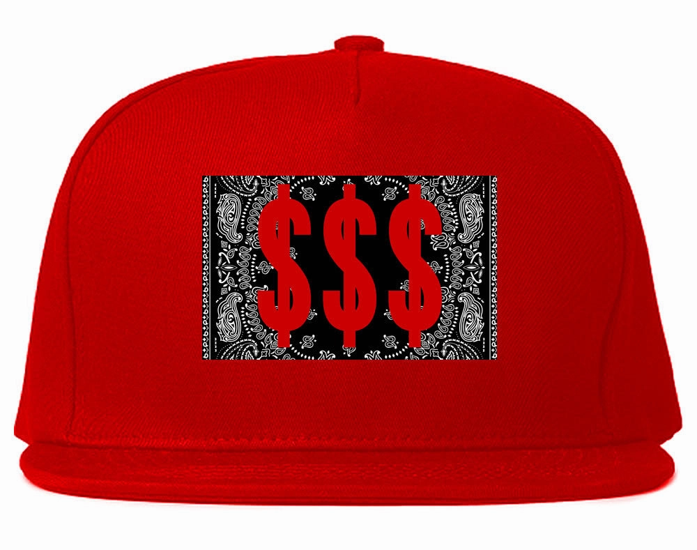 Money Bandana Gang Snapback Hat