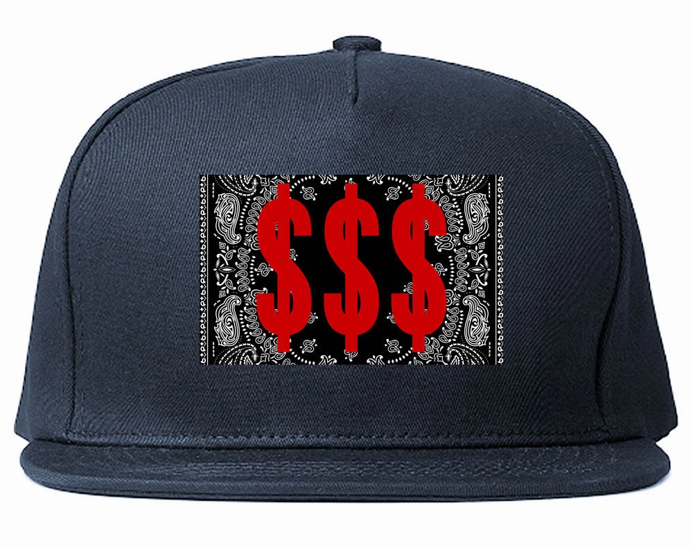 Money Bandana Gang Snapback Hat