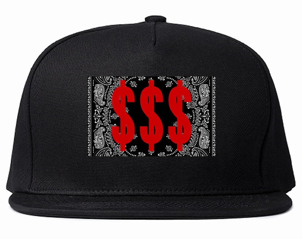 Money Bandana Gang Snapback Hat