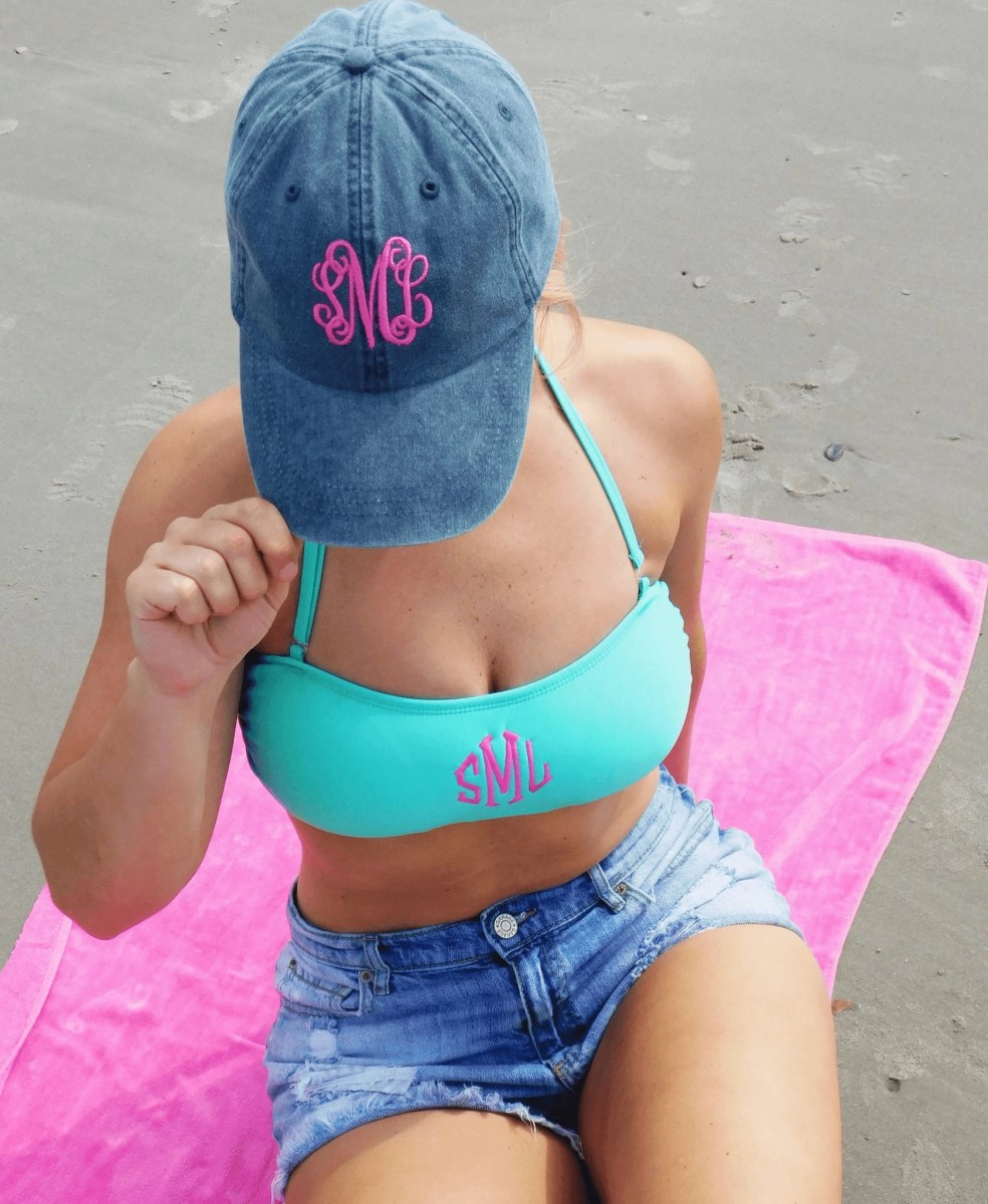 Monogrammed Baseball Hat