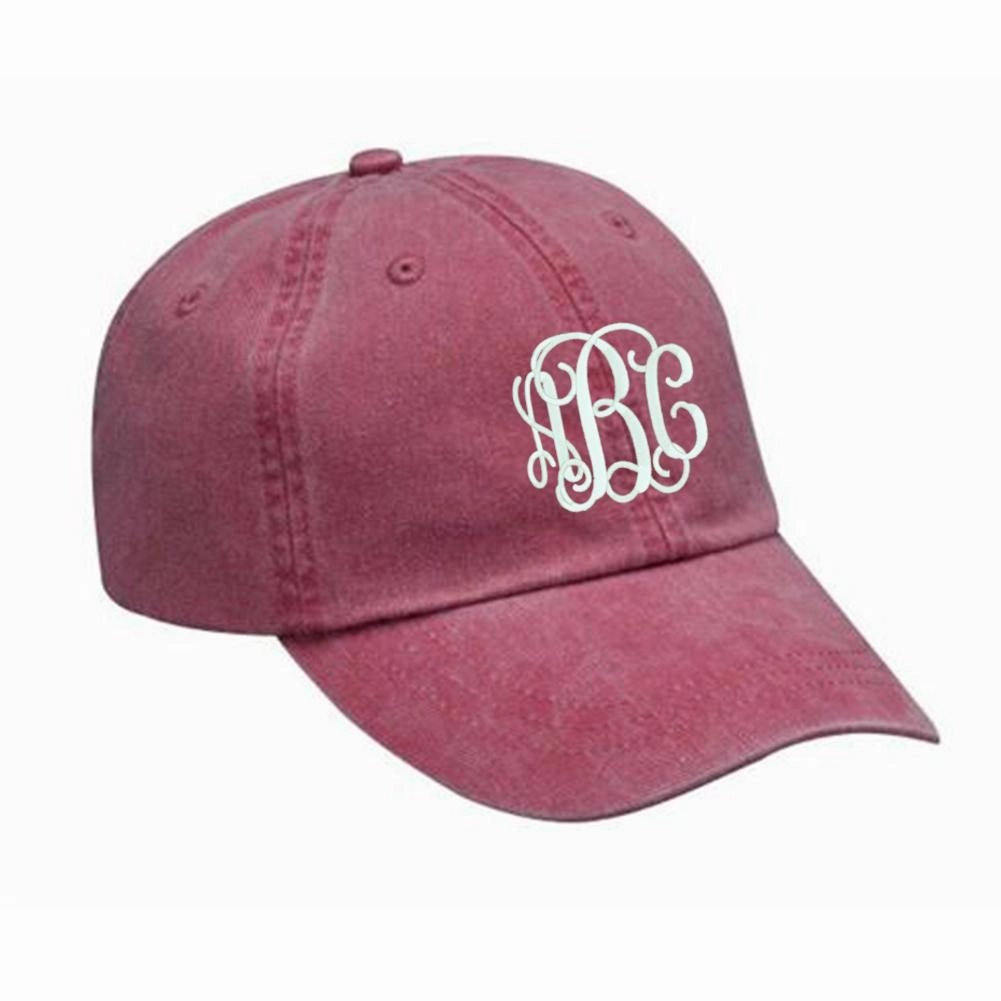 Monogrammed Baseball Hat