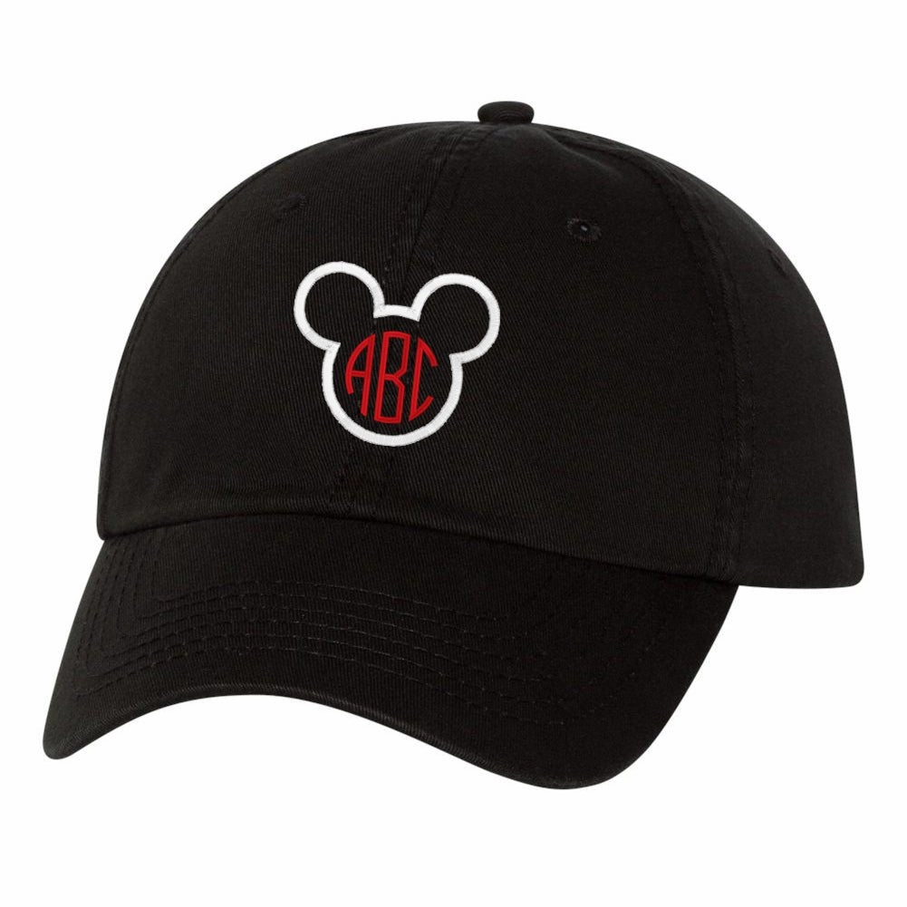 Monogrammed Mouse Magic Baseball Hat