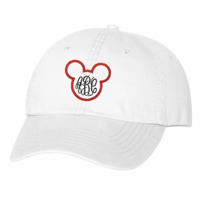 Monogrammed Mouse Magic Baseball Hat