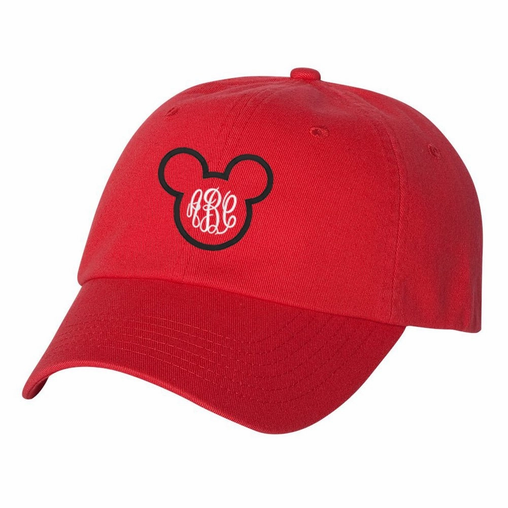 Monogrammed Mouse Magic Baseball Hat
