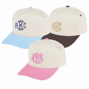 Monogrammed Snapback Trucker Hat