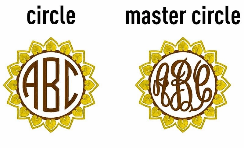 Monogrammed Sunflower Hat