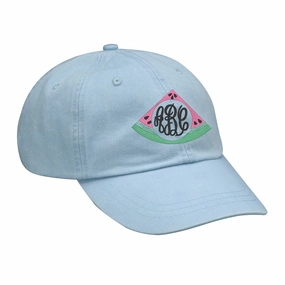Monogrammed Watermelon Hat