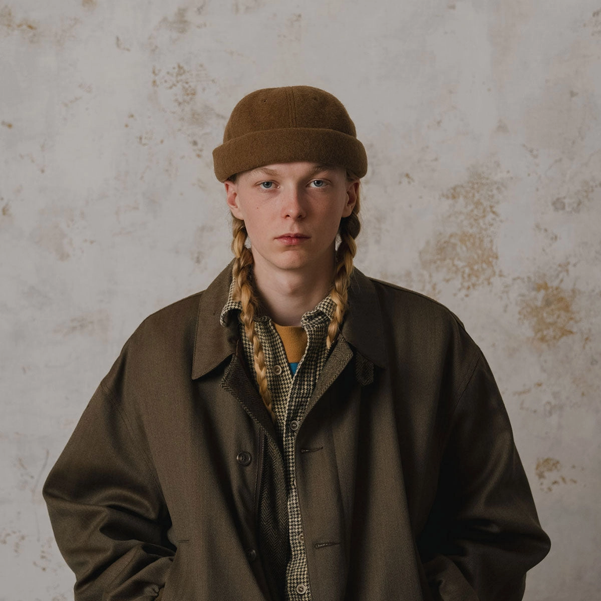 MOSSA ROLL CAP - Brown