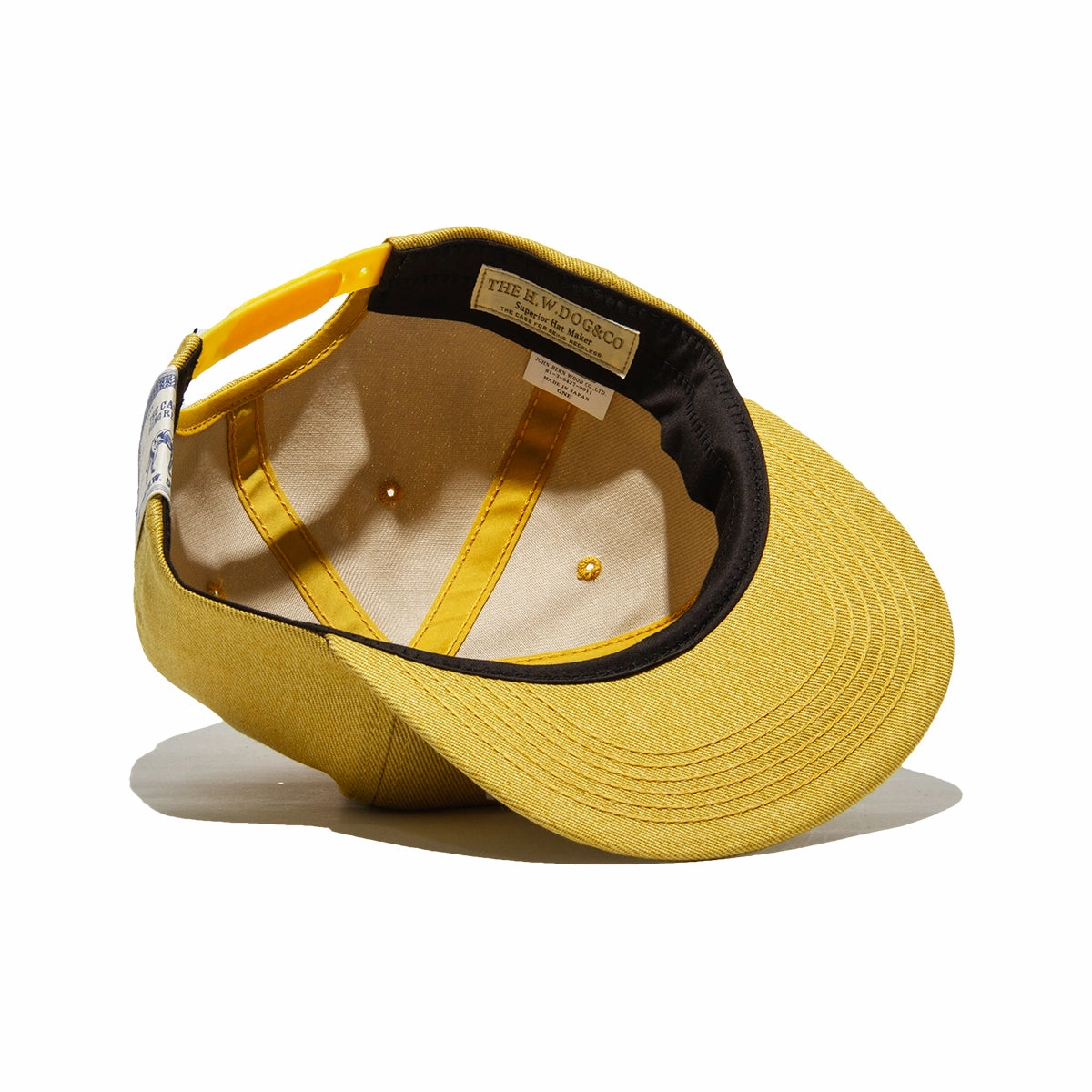 MOTOR CYCLE CAP - Yellow