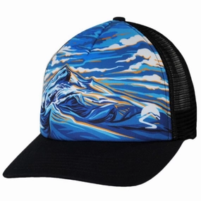 Mountain High Trucker Snapback Baseball Cap