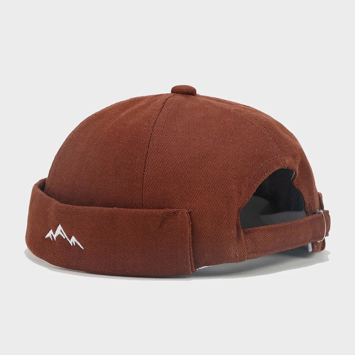 Mountain Silhouette Cotton Docker Cap