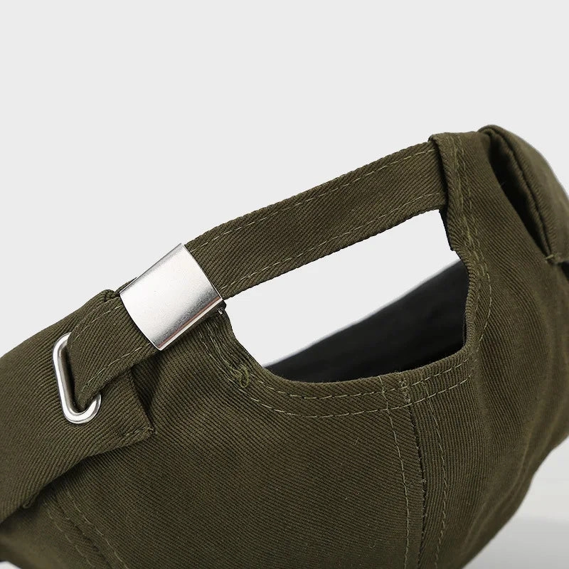 Mountain Silhouette Cotton Docker Cap