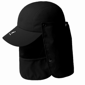 Multi-Utility Neck-Flap Mask Strapback Baseball Cap