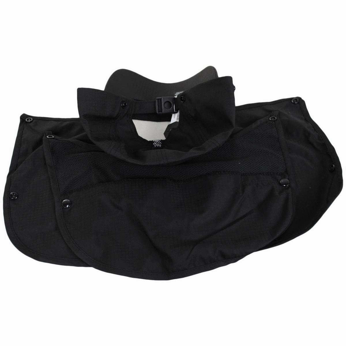 Multi-Utility Neck-Flap Mask Strapback Baseball Cap
