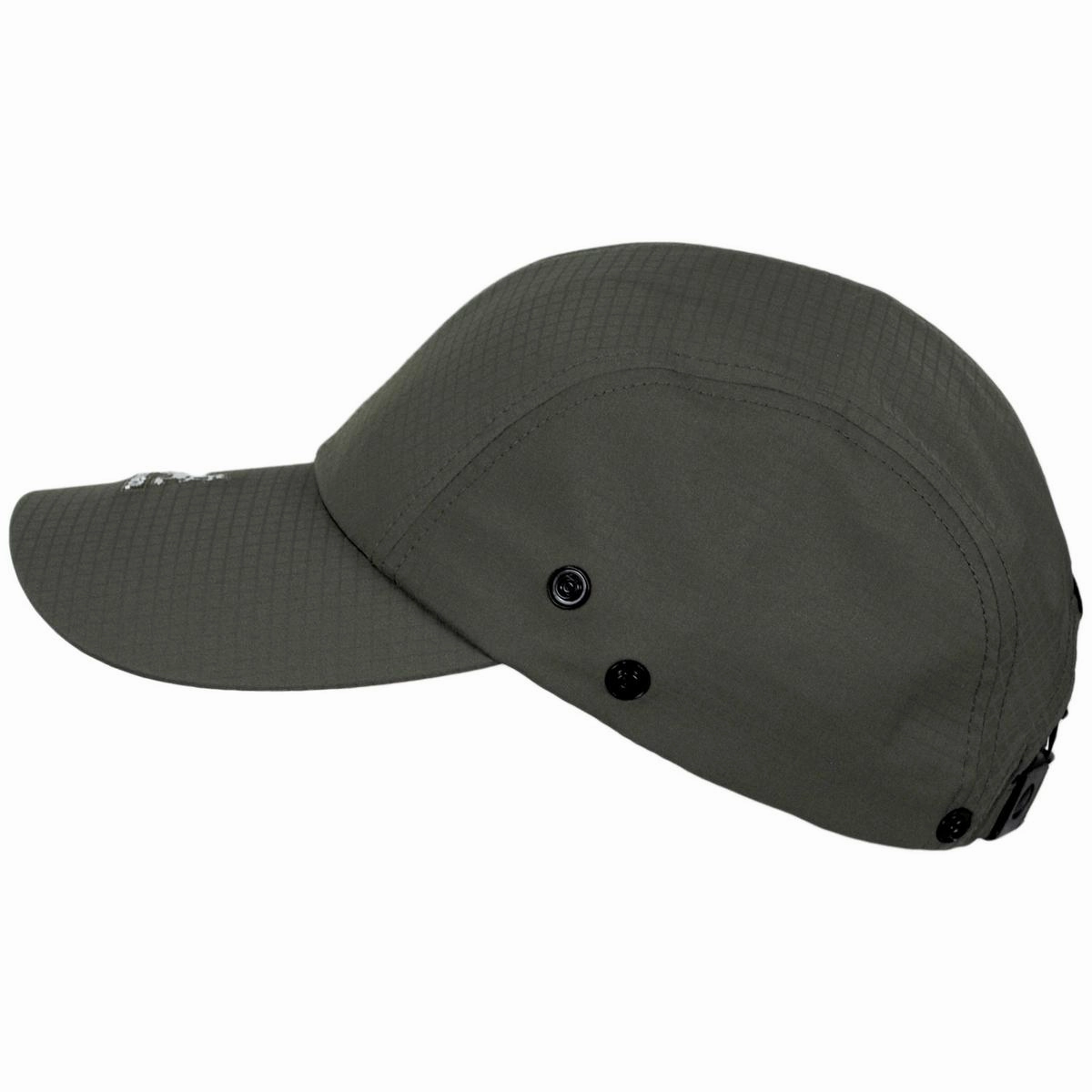 Multi-Utility Neck-Flap Mask Strapback Baseball Cap