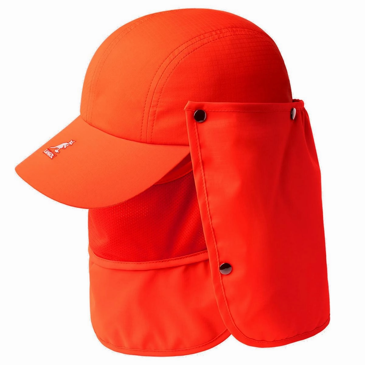 Multi-Utility Neck-Flap Mask Strapback Baseball Cap