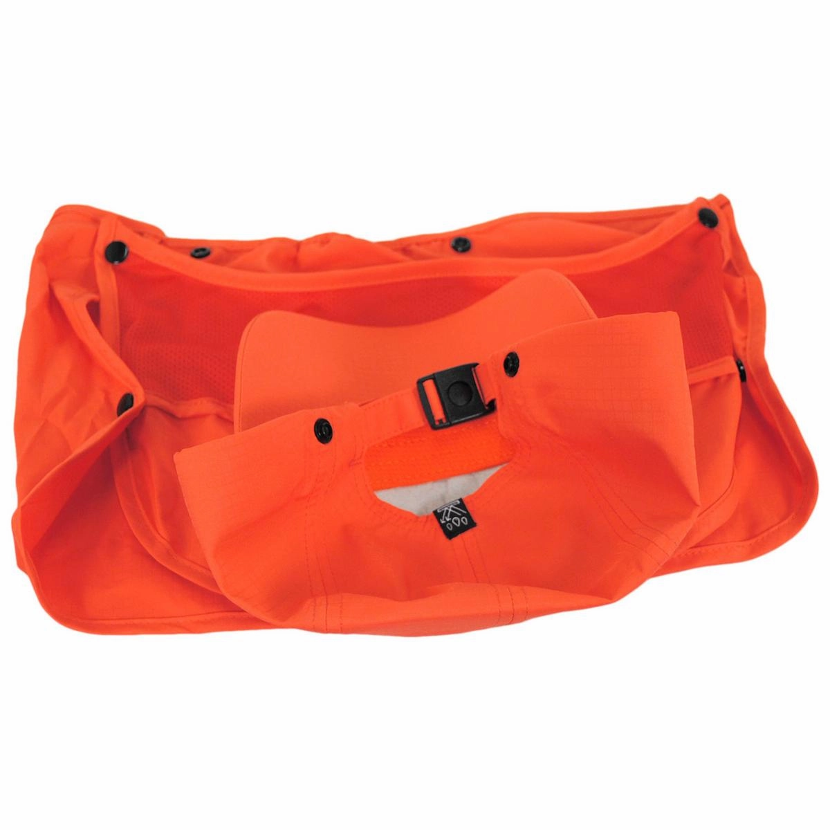 Multi-Utility Neck-Flap Mask Strapback Baseball Cap