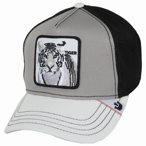 MVP Stripes Tiger Mesh Trucker Snapback Baseball Cap