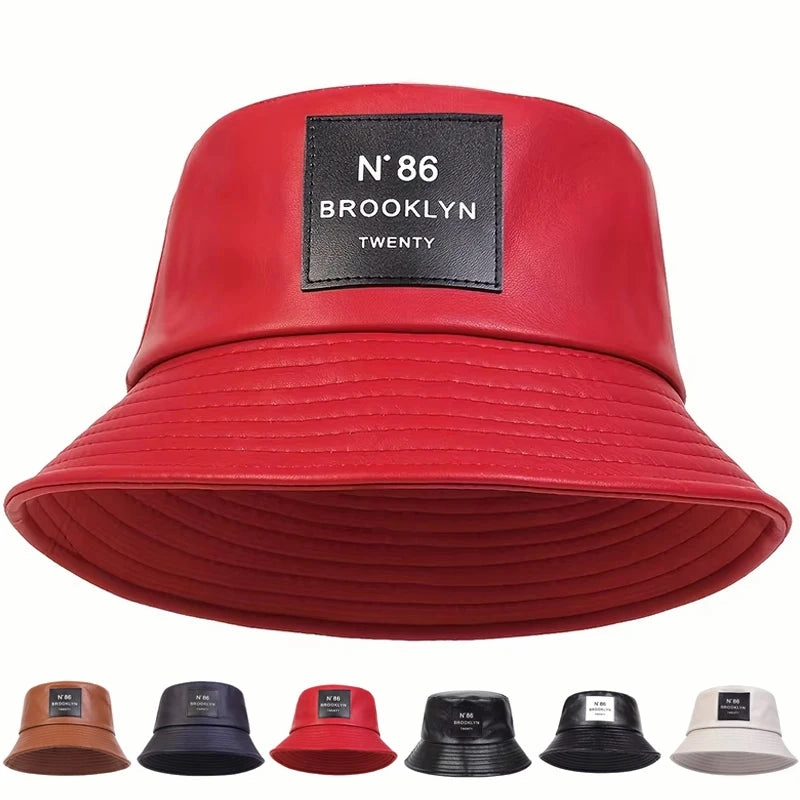 N86 Brooklyn Twenty Leather Bucket Hat