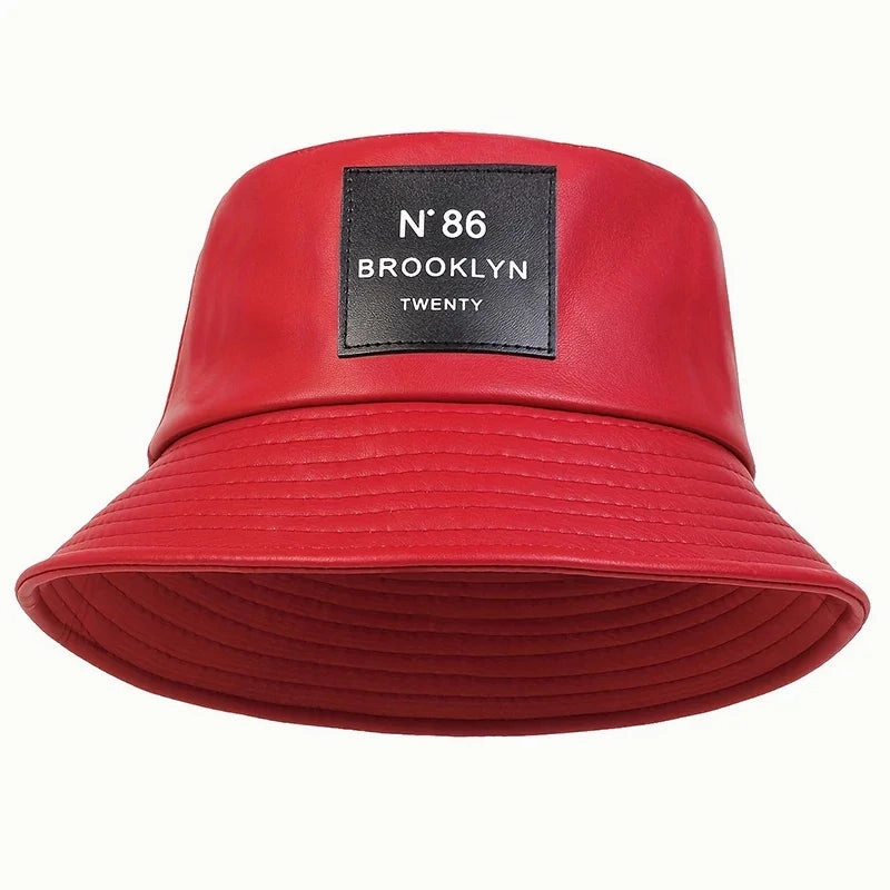 N86 Brooklyn Twenty Leather Bucket Hat