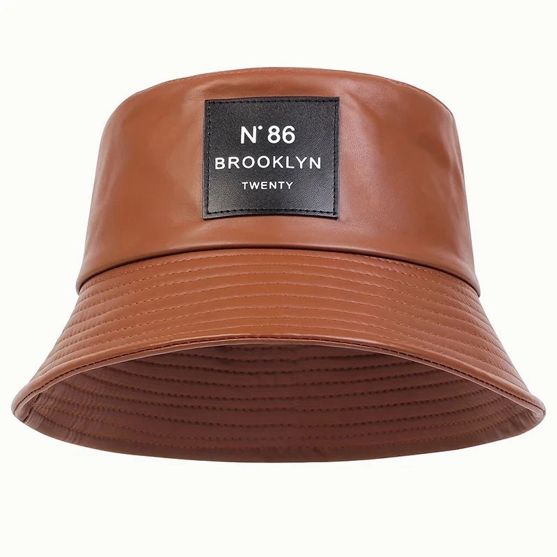 N86 Brooklyn Twenty Leather Bucket Hat