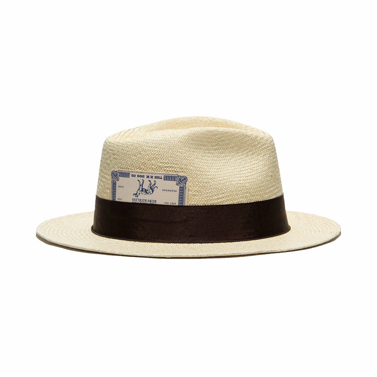 N PANAMA HAT SHORT - Natural