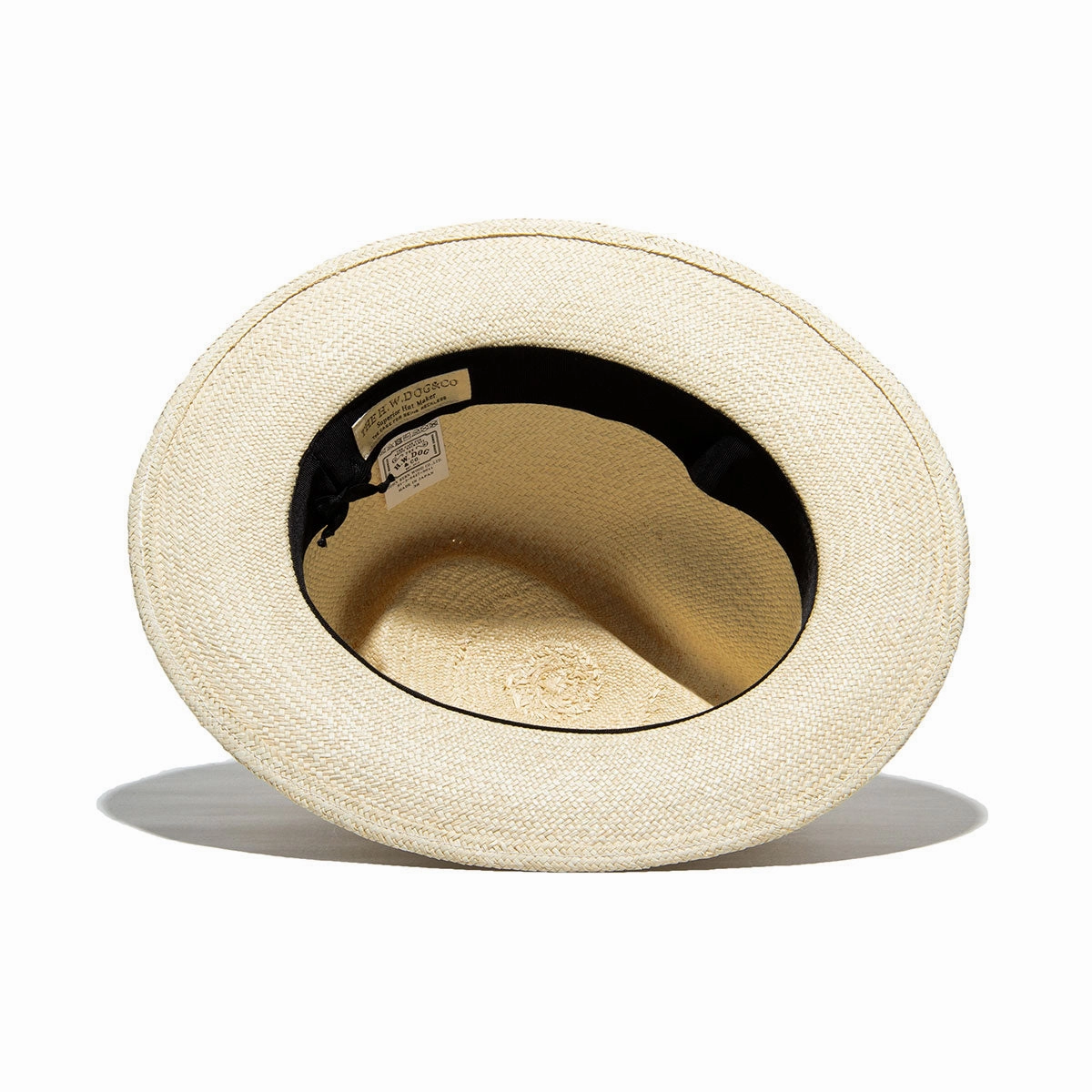 N PANAMA HAT SHORT - Natural